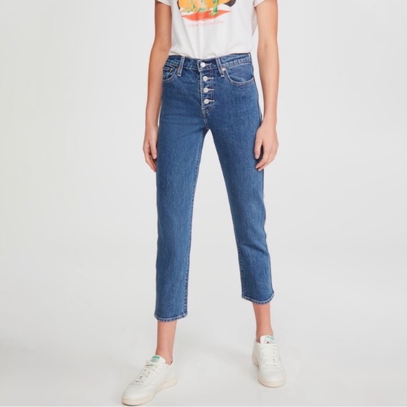 Levi's Denim - Levi's Premium Wedgie Straight High Rise Jeans